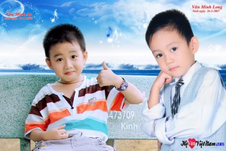 Hình minh họa ( 2 anh em_ con của VQMTuấn)