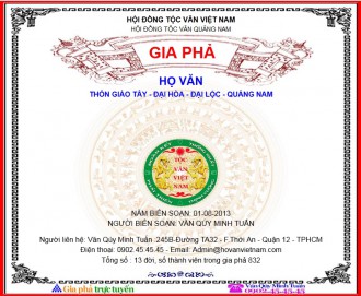 Gia phả trực tuyến