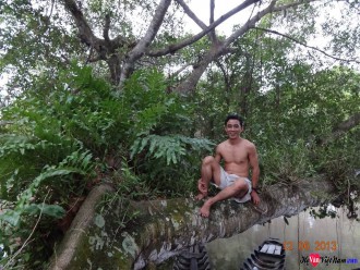 Tắm sông - miệt vườn sông nước cần thơ