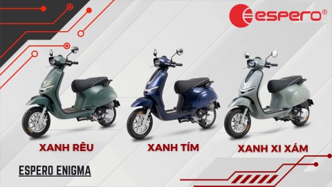 Xe Máy Dưới 50CC  ESPERO 50VS Enigma- Bao biển số