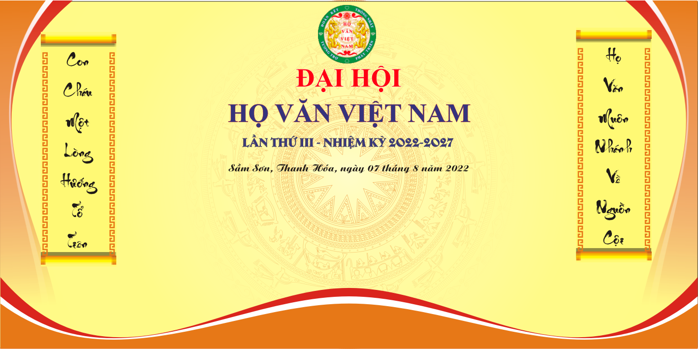 Phông sân khấu nơi liên hoan tiệc