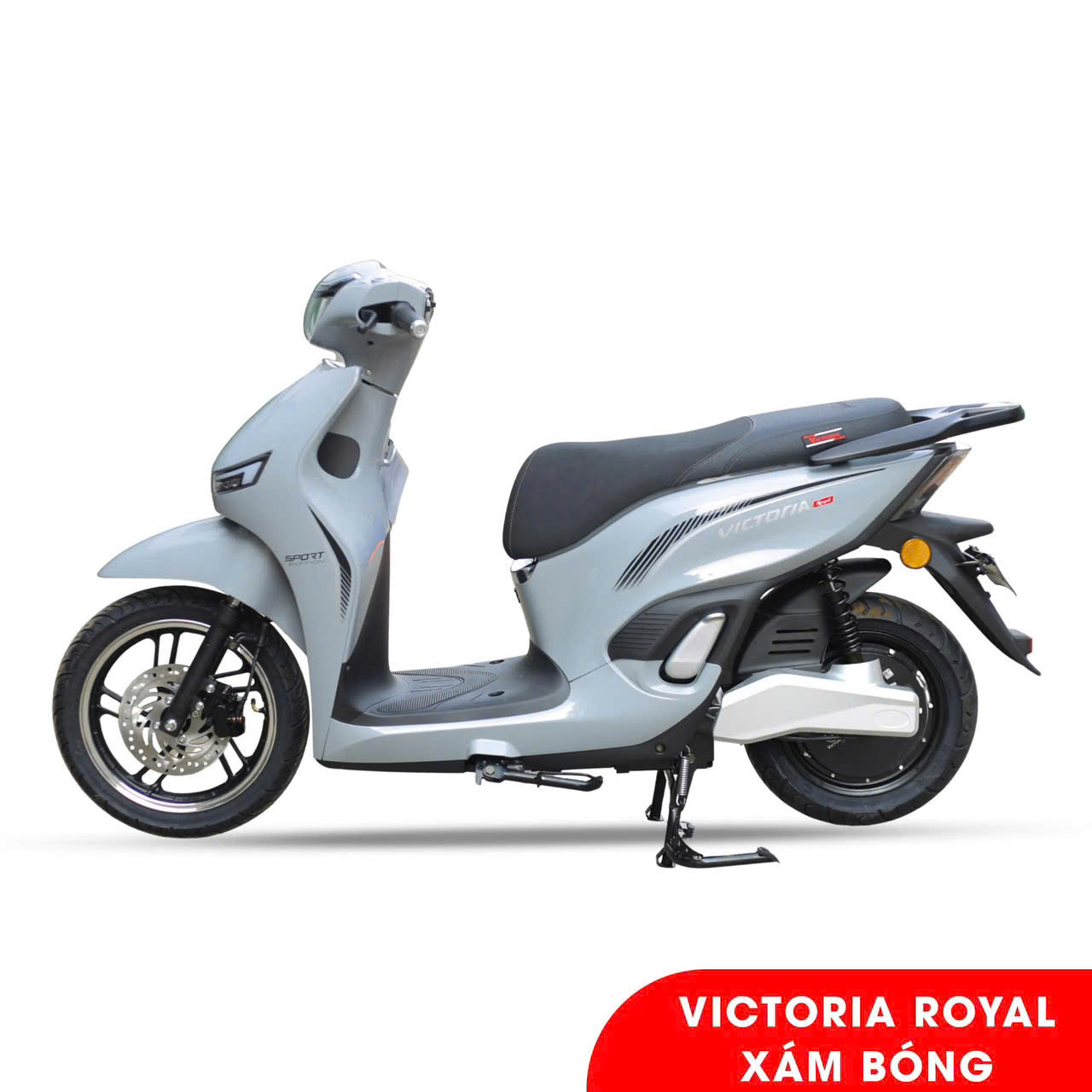 Xe máy điện Victoria Royal - Bao biển số