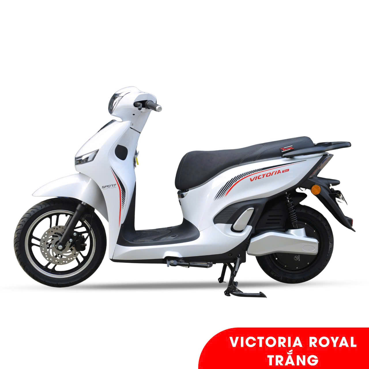 Xe máy điện Victoria Royal - Bao biển số